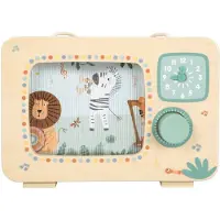 Small Foot Design - Houten Televisie Muziekdoos Safari FSC