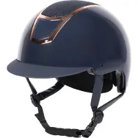Harry's Horse - Veiligheidscap - Matterhorn Sparkle - Navy / Rosegold - 53-55