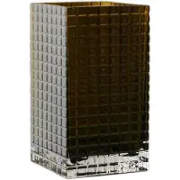 Louise Roe City Hurricane Vaas Olijfgroen - Vazen Mondgeblazen Glas - 10503-6-32
