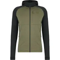 Stoic - MerinoFleece240 StorforsSt. Zip Hoody - Merinohoodie XXL, olijfgroen