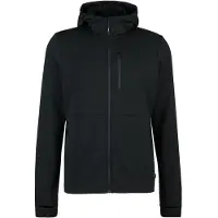Stoic - MerinoWaffleFleece320 NorrdalSt. Zip Hoody - Trui met capuchon XXL, zwart