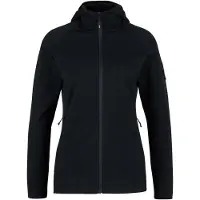 Stoic - Women's MerinoFleece335 KuolpaSt. II Zip Hoody - Merinohoodie M, zwart