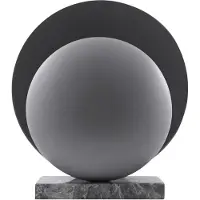 Globen Lighting Tafellampe , ORBIT, Grijs, Woonkamer, Steen, Designer