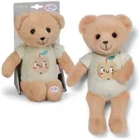 Mga voor baby’s Teddy, zachte pluchen beer van 26 cm met stoffen lichaam