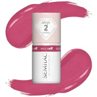 Semilac Easy Off LED Light Gel Polish Pink Coral