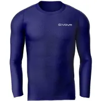 Givova Thermoshirt LS/ lange mouwen, , Navy/donker Blauw, Maat M