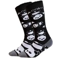 Cairn Spirit, ski sokken, 2-pack, kinderen, black panda