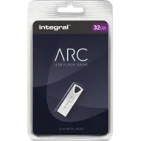 Integral ARC USB stick 2.0, 32 GB, zilver