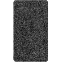 vidaXL Antislip Badmat Donkergrijs 70 x 120 cm PP
