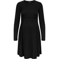 ONLY Maternity Jurk 'OLMMALAYA' zwart
