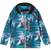 Reima Functionele jas 'Moomin Vantti' blauw / gemengde kleuren