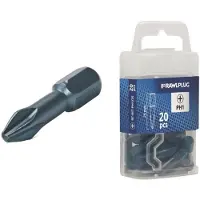 Rawlplug Torsion PH1 Schroefbits 25mm - 20 st