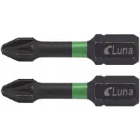 Luna Impact Torsiebit PZ2 32mm - 2 Stuks