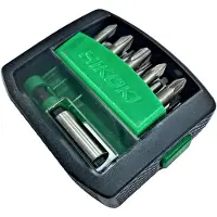 HiKOKI Bitset 11 Delen PH PZ Torx RB met Magnetische Houder
