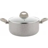 Florina Sandy Aluminium Pan met Anti-aanbaklaag, 24cm, 4.1L