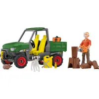 Schleich FARM WORLD Houtzager met voertuig - 42659