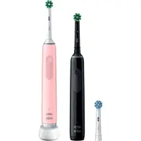 Oral-B Pro Serie 3 Zwart en Roze Duo Pack