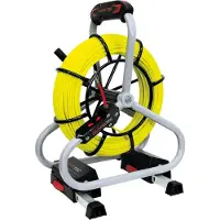Runpotec glasvezelstang, 60 meter, diameter 4,5 mm, professionele set RTG, diameter 6 mm, spoel diameter 330 mm, 1 stuk.
