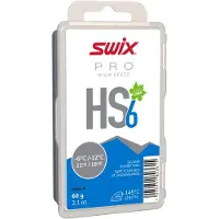 Swix HS06-6 - HIGH Speed ??Wax - HS6 Blauw - 10 tot 21 graden Fahrenheit - 60g reep - Fluorvrij - Ski of snowboard - FIS goedgekeurd