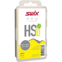 Swix HS10-6 - Hoge Snelheid Wax - HS10 Geel - 32+ Graden Fahrenheit - 60g Bar - Fluor Vrij - Ski of Snowboard