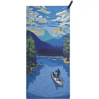 PackTowl - Personal - Microvezelhanddoek 64 x 137 cm - Body, daydream print