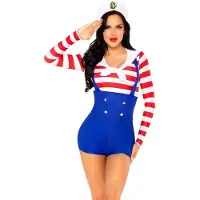 Leg avenue - Sailor Sweetie Kostuum - L - Multicolours