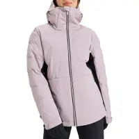 Roxy - Dames ski jassen - Snowyhill Puffy Nirvana voor Dames - Maat L - Paars