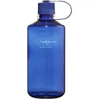 Nalgene - Narrow Mouth Bottle - drinkfles - waterfles - lekvrij - 1000ml - BPA free - SUSTAIN - Denim