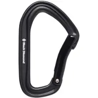 Black Diamond Hotforge Bent Karabiner Zwart