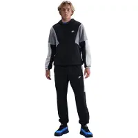 Nike Joggingpak 'CLUB FLEECE' grijs / zwart / wit