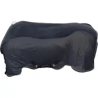 Kentucky Horsewear Horsewear - Fleece Mesh cooler combo black 145-6'6