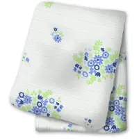 Lulujo - Lange mousseline - Vintage blauwe boeket - ELEMENTEN VOOR KINDEREN