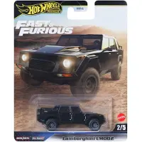 Hot Wheels Fast & Furious lamborghini LM002, Auto, 3 jaar, Metaal, Zwart