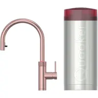 Quooker Flex round rose koper met Combi+ reservoir
