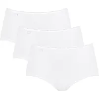Sloggi Slim fit slips met logopatch in een set van 3 stuks