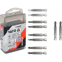 YATO Bitset 10 Delig Hex 1/4" 50mm - Kwaliteit Staal S2