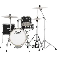 Pearl Midtown 4pc Compact Set With Hardware & Bags Matte Black