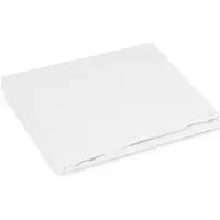 Eurofirany Hoeslaken met elastiek 100x200 cm Basic Wit voor Matrassen tot 30 cm