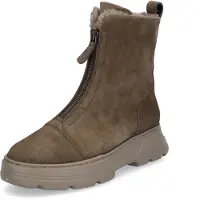 Paul green Laarzen 'Stiefeletten/Boot Damen 8243-008 Echtleder in braun' bruin