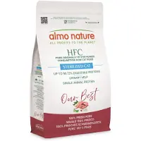 Almo Nature 4x HFC Kattenvoer Droog Adult Sterilised Varken 1,2 kg