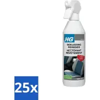 Hg 25 x Bekledingreiniger 500 ml - Bekleding Reinigen - Vlekken Verwijderen - Vuilafstotend - Auto Bekleding Reinigen - Caravan Bekleding Reinigen