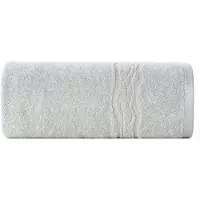Eurofirany Luxe Karin Handdoek 70x140cm Lichtgrijs - Zacht & Absorberend Katoen