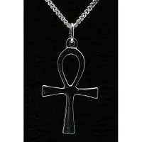 MOOYE ® - Collectie Zilveren Ankh ketting hanger - middel