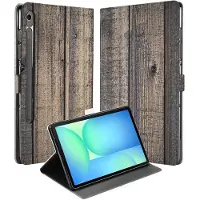 B2Ctelecom Steigerhout Book Case Hoesje met Standaard Samsung Galaxy Tab S10 FE | Tab S9 FE