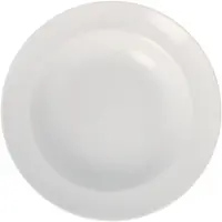 Lubiana Roma Diep Bord 24 cm Wit Porselein