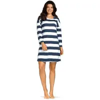 Comtessa Dames Nachthemd 'Seaside Blue'