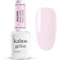 Kabos Kleurrijke basis voor opbouw Gelike Building Base Coat Pink Creme / Roze crème 10ml