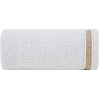 Eurofirany Madlen Handdoek 30x50 cm Wit - Zacht en Absorberend Katoen