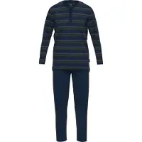 Tom Tailor Pyjama kort donkerblauw / groen / rood