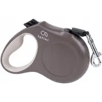 Amiplay Infini Freedom L Hondenlijn Automatisch 5m, 25kg, Bruin